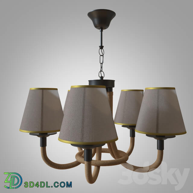 Ceiling light - chandelier Corda FR4402-PL-05-GB