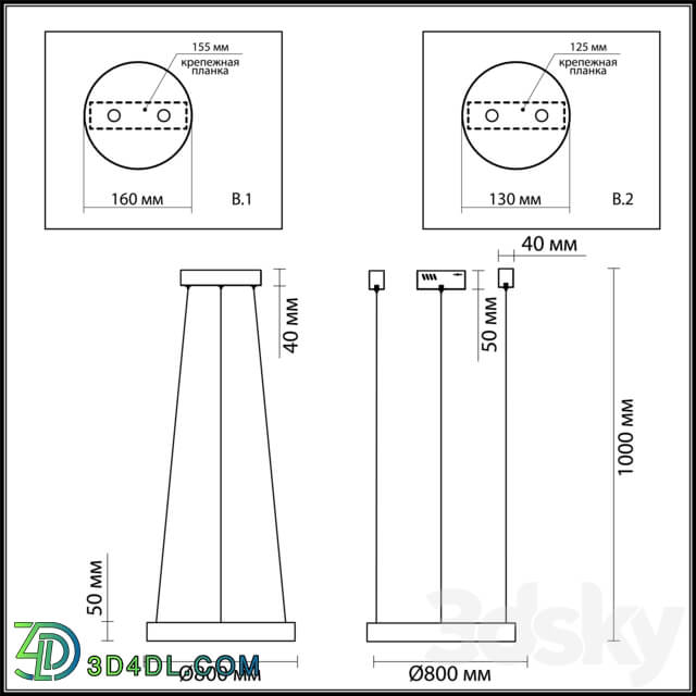 Ceiling light - Pendant lamp ODEON LIGHT 3885 _ 25LA_ 3885 _ 35LA_ 3885 _ 45LA BRIZZI