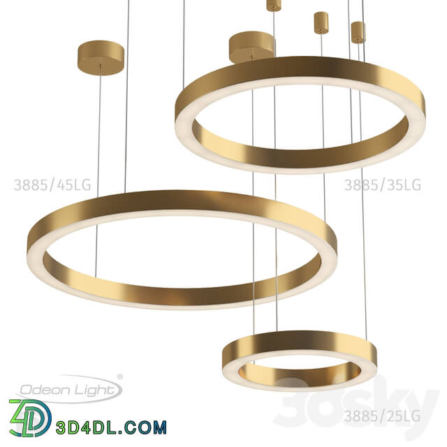 Ceiling light - Pendant lamp ODEON LIGHT 3885 _ 25LG_ 3885 _ 35LG_ 3885 _ 45LG BRIZZI