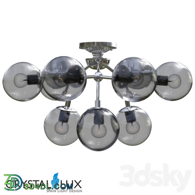 Ceiling light - Medea Pl9 Chrome