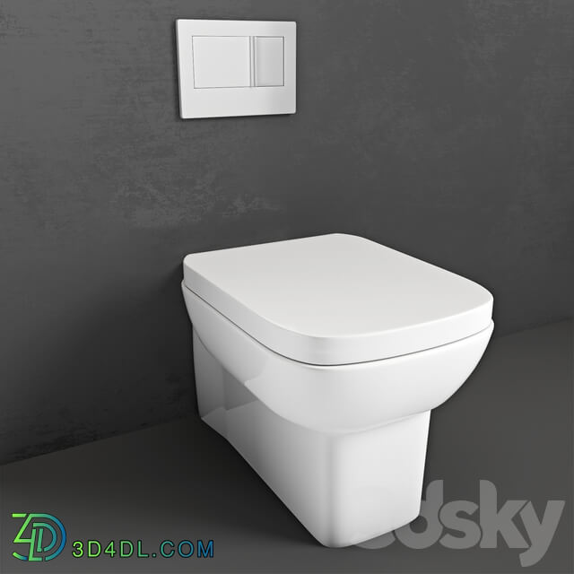 Kohler toilet white