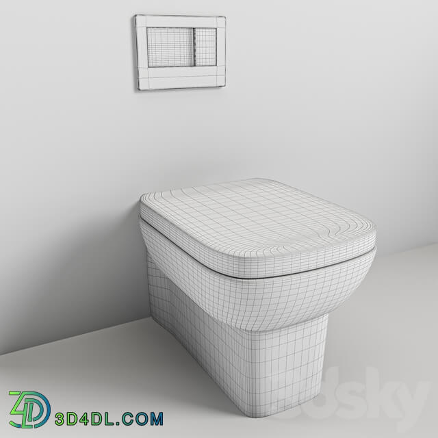 Kohler toilet white
