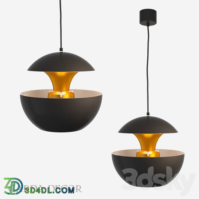 Ceiling light - Lamp suspended Garda Decor 60GD-9064L-BL