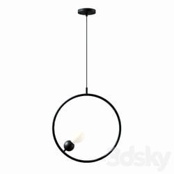 Ceiling light - Pendant lamp Maple black 