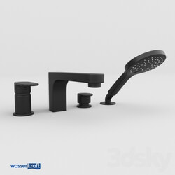 Elbe 7455 Bathtub mixer Black OM 