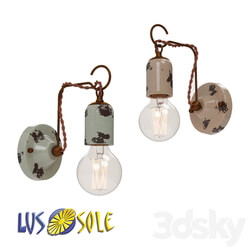 Wall light - OM Sconce Lussole Loft Vermilion LSP-8157_ LSP-8158 