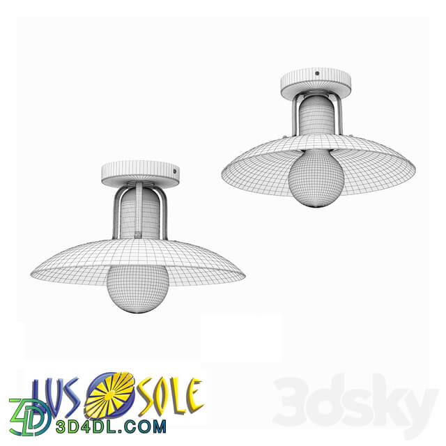 Ceiling light - OM Ceiling lamp Lussole Loft Vermilion LSP-8161_ LSP-8161