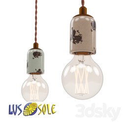 Ceiling light - OM Pendant lamp Lussole Loft Vermilion LSP-8159_ LSP-8160 