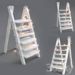 Miscellaneous - Decorative staircase with garlands 