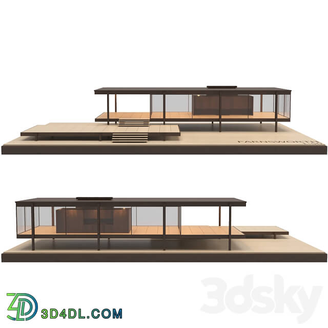 Other decorative objects - Model Farnsworth House