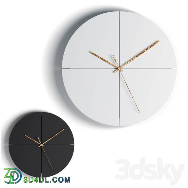 Watches _ Clocks - Wallclock_wooden hands