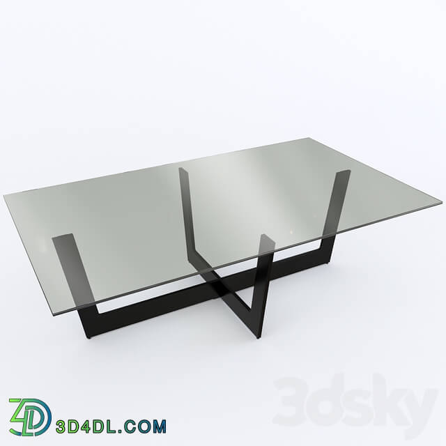 Table - Coffee table by La Forma _Julia Grup_ 23579 - Plum