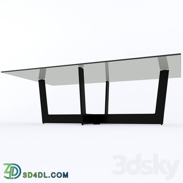 Table - Coffee table by La Forma _Julia Grup_ 23579 - Plum