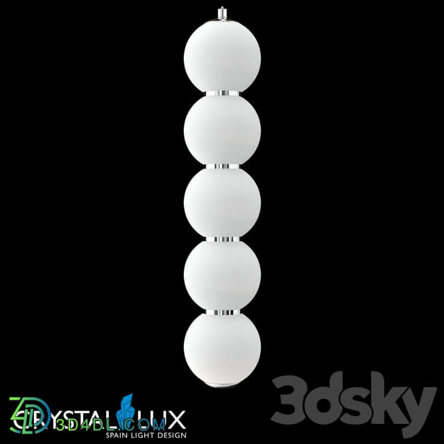 Ceiling light - DESI SP5 CHROME _ WHITE