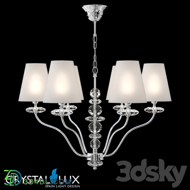 Ceiling light - ARMANDO SP6 CHROME