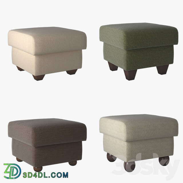 Other soft seating - Poofs set