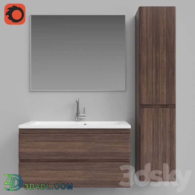Bathroom furniture - Furniture for bathroom _Accent_ from Aqua Rodos