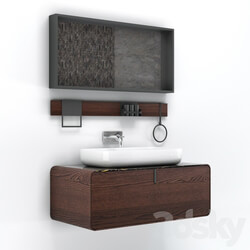 Bathroom furniture - Porcelanosa ciclo bath set 