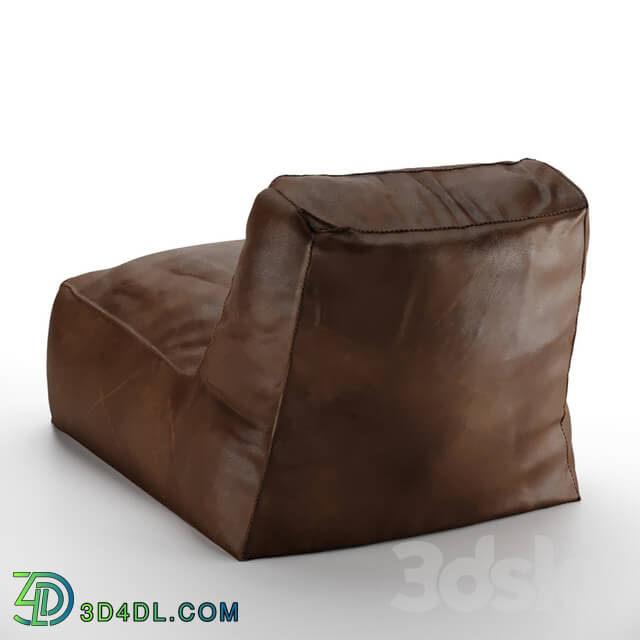 Arm chair - Frameless lounge chair leather