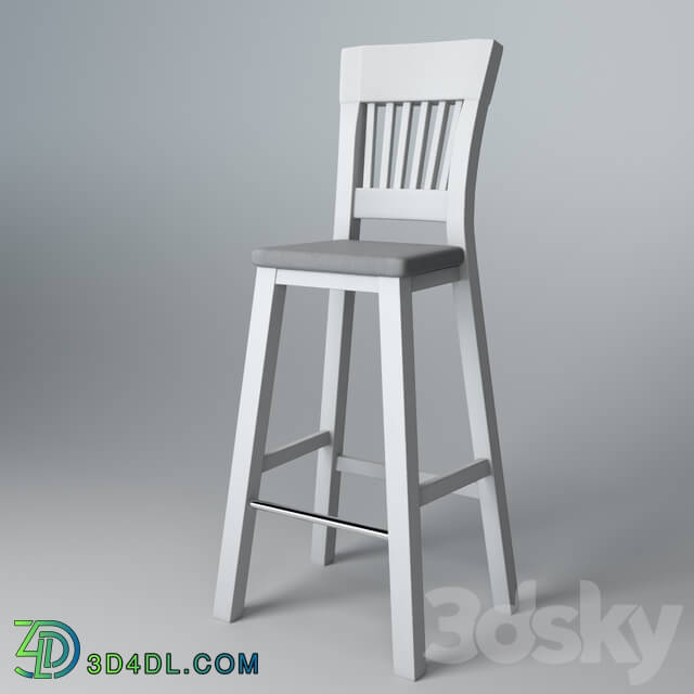Chair - Wood Art Ukraine Rines Bar White