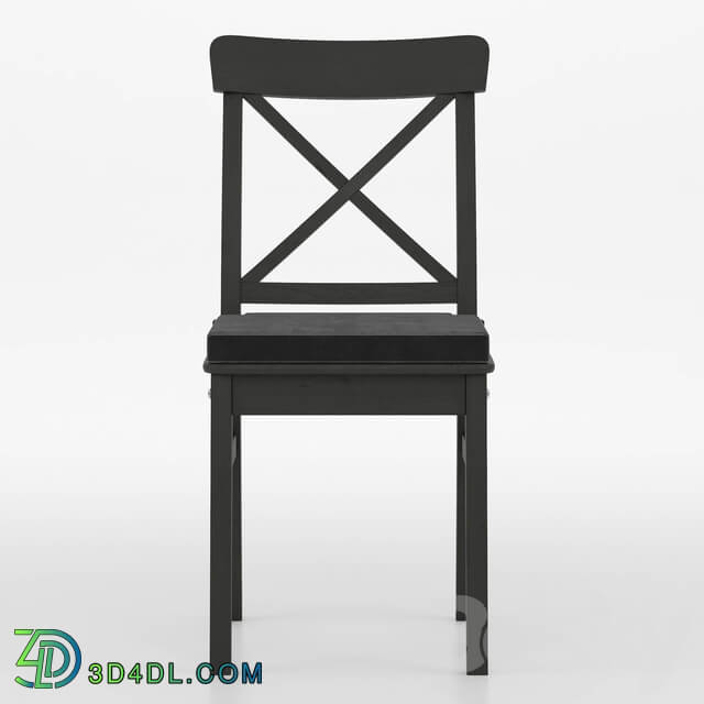 Table _ Chair - Ikea Ingolf Chair black