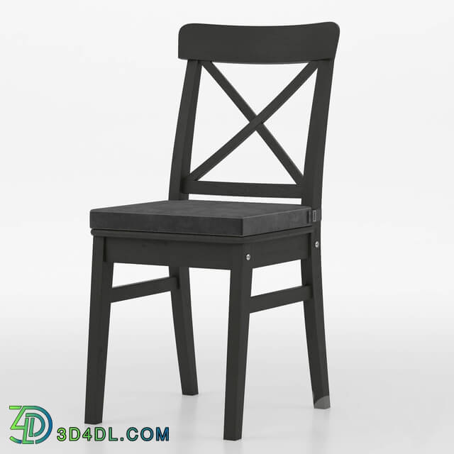 Table _ Chair - Ikea Ingolf Chair black