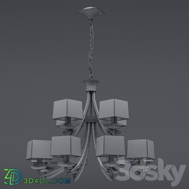 Ceiling light - Mantra AKIRA Chandelier 0792 OM