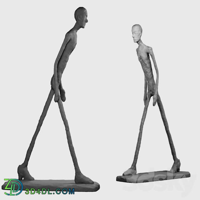 Sculpture - Walking man