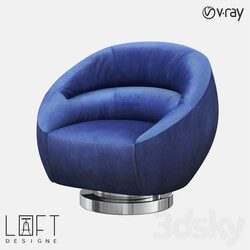 Arm chair - Armchair LoftDesigne 30802 model 