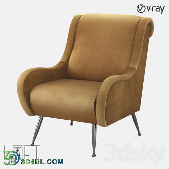 Arm chair - Armchair LoftDesigne 30810 model