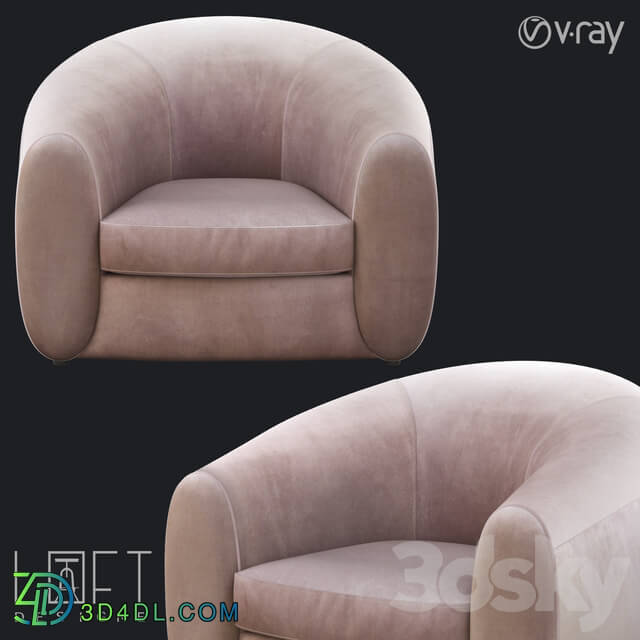 Arm chair - Armchair LoftDesigne 30816 model