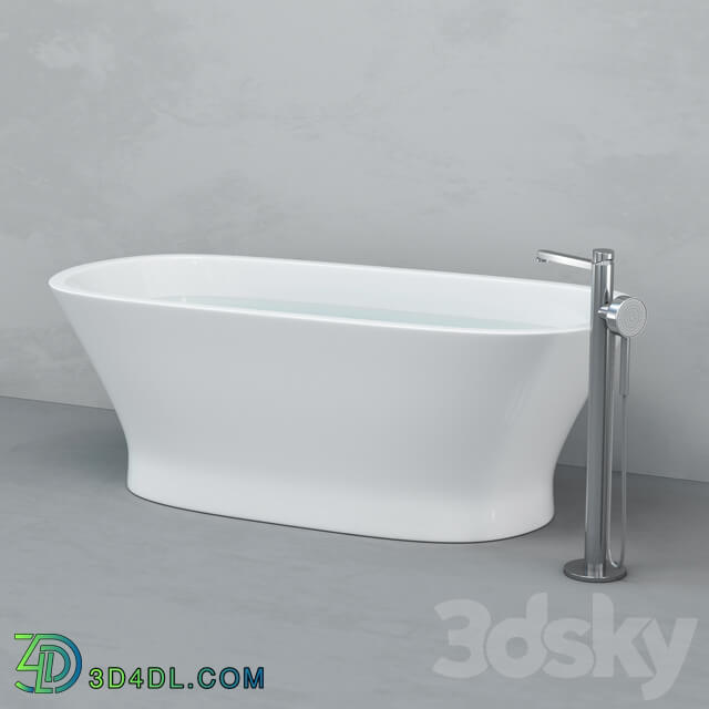 Bathtub - Porcelanosa slim bath