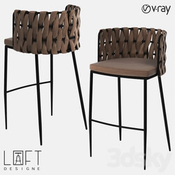 Chair - Bar stool LoftDesigne 30443 model 