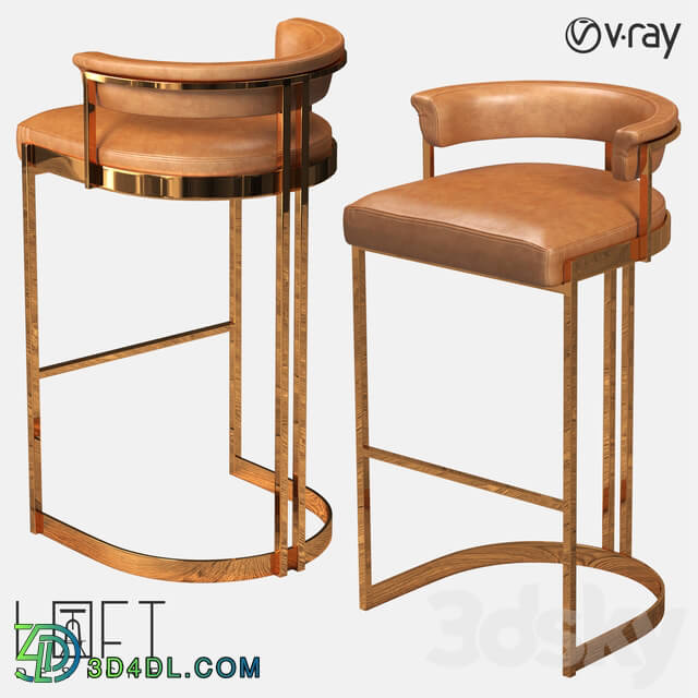 Chair - Bar stool LoftDesigne 30817 model