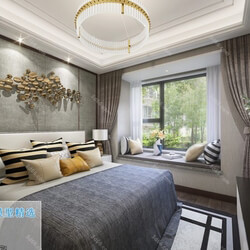 3D66 2019 Bedroom Modern style (001) 