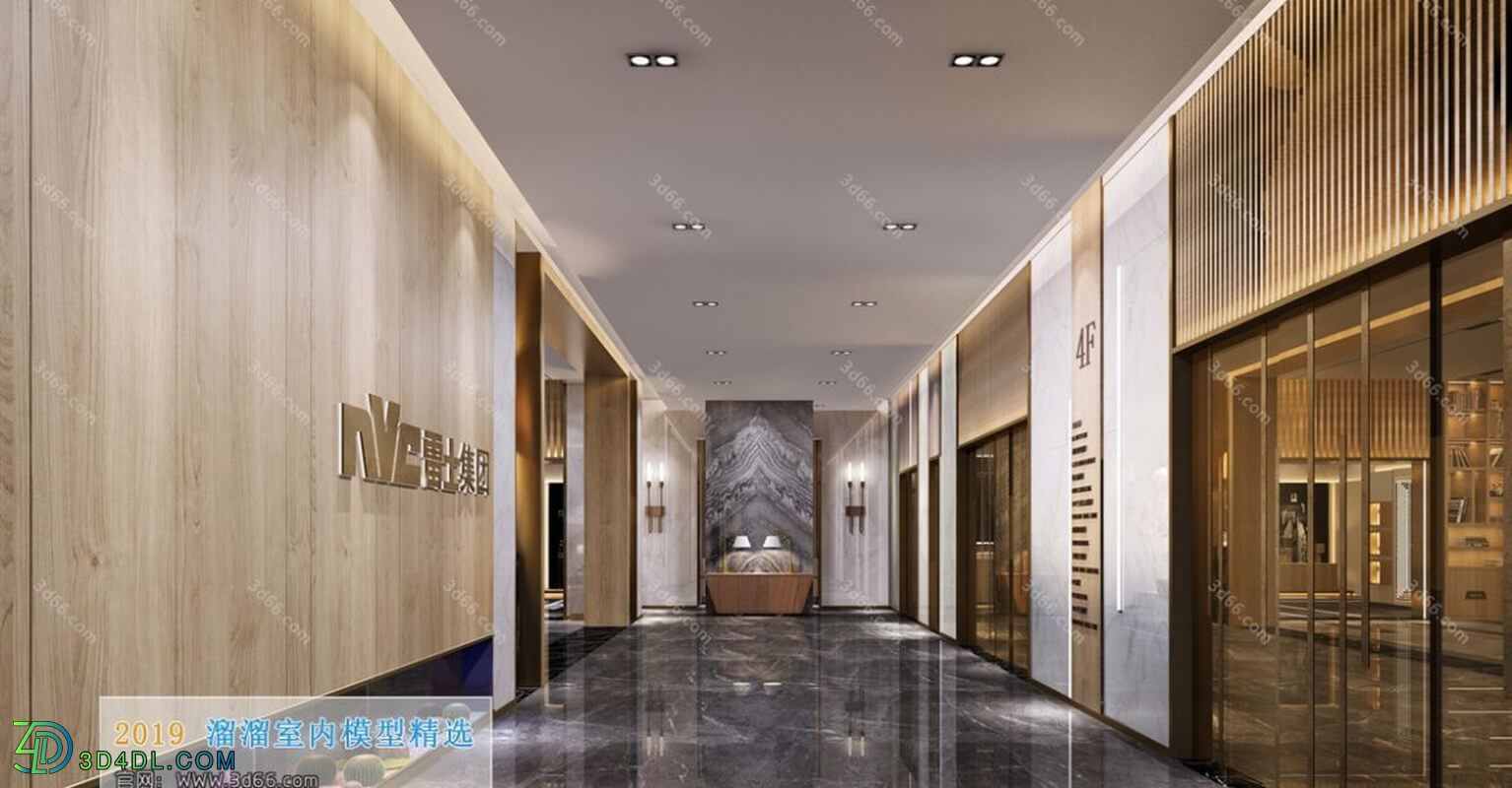 3D66 2019 Elevator Lobby & Aisle (001)