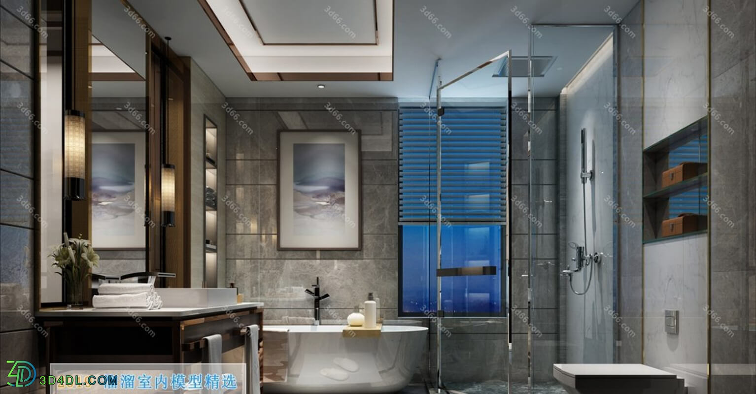 3D66 2019 Toilet & Bathroom (005)