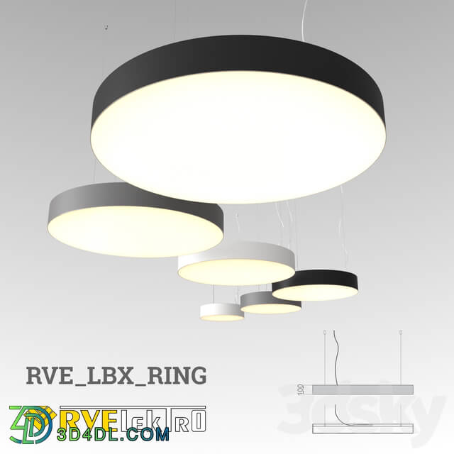 Technical lighting - RVE-LBX-RING OM