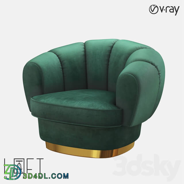 Arm chair - Armchair LoftDesigne 30803 model