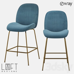 Chair - Bar stool LoftDesigne 31001 model 