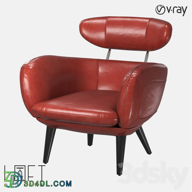 Arm chair - Armchair LoftDesigne 30613 model