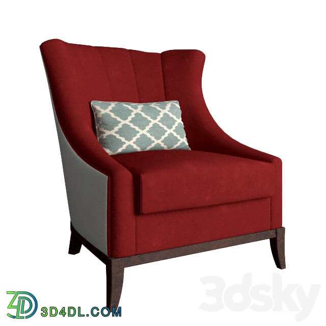 Arm chair - Red arm chair