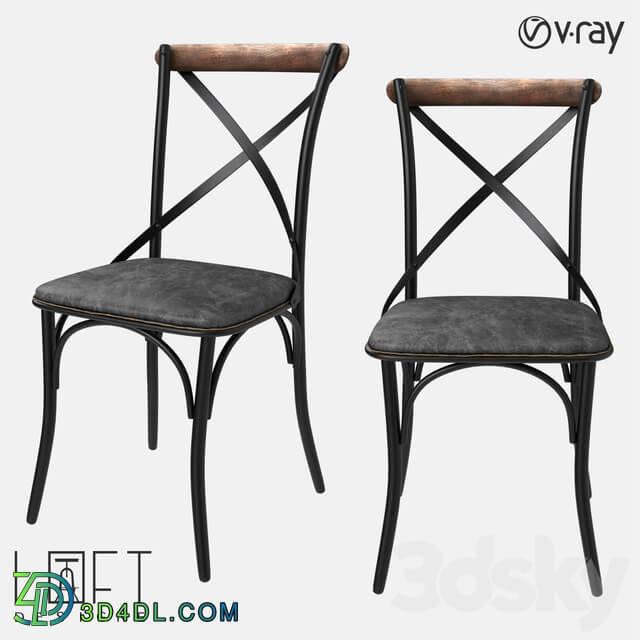 Chair - Table LoftDesigne 3860 model