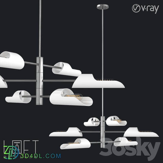 Ceiling light - Pendant lamp LoftDesigne 4606 model