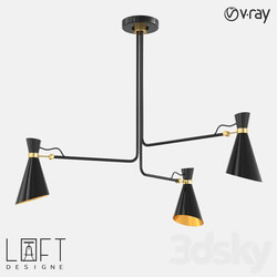 Ceiling light - Pendant lamp LoftDesigne 4706 model 
