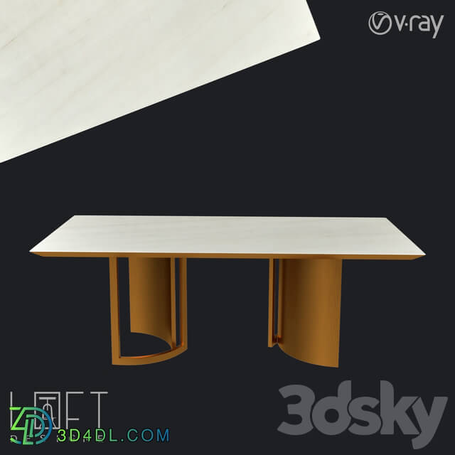 Table - Table LoftDesigne 6837 model