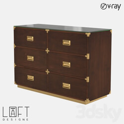 Sideboard _ Chest of drawer - Chest of drawers LoftDesigne 7391 model 