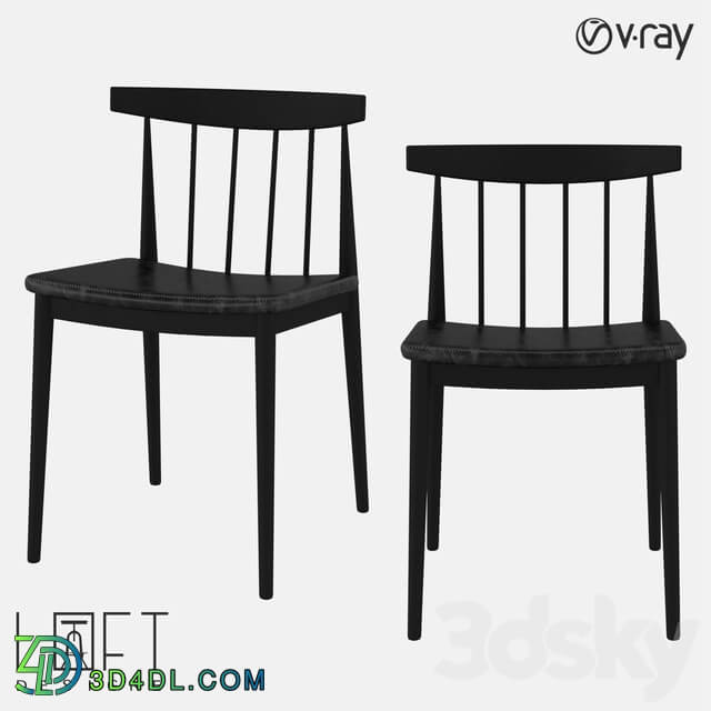 Chair - Chair LoftDesigne 30122 model