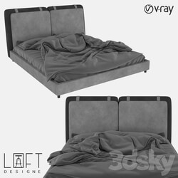 Bed - Bed LoftDesigne 32000 model 