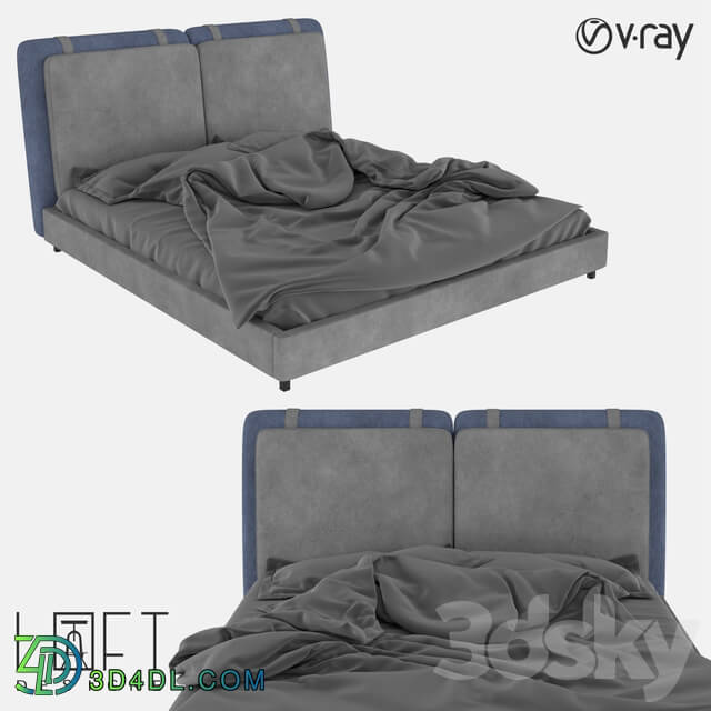 Bed Bed LoftDesigne 32002 model